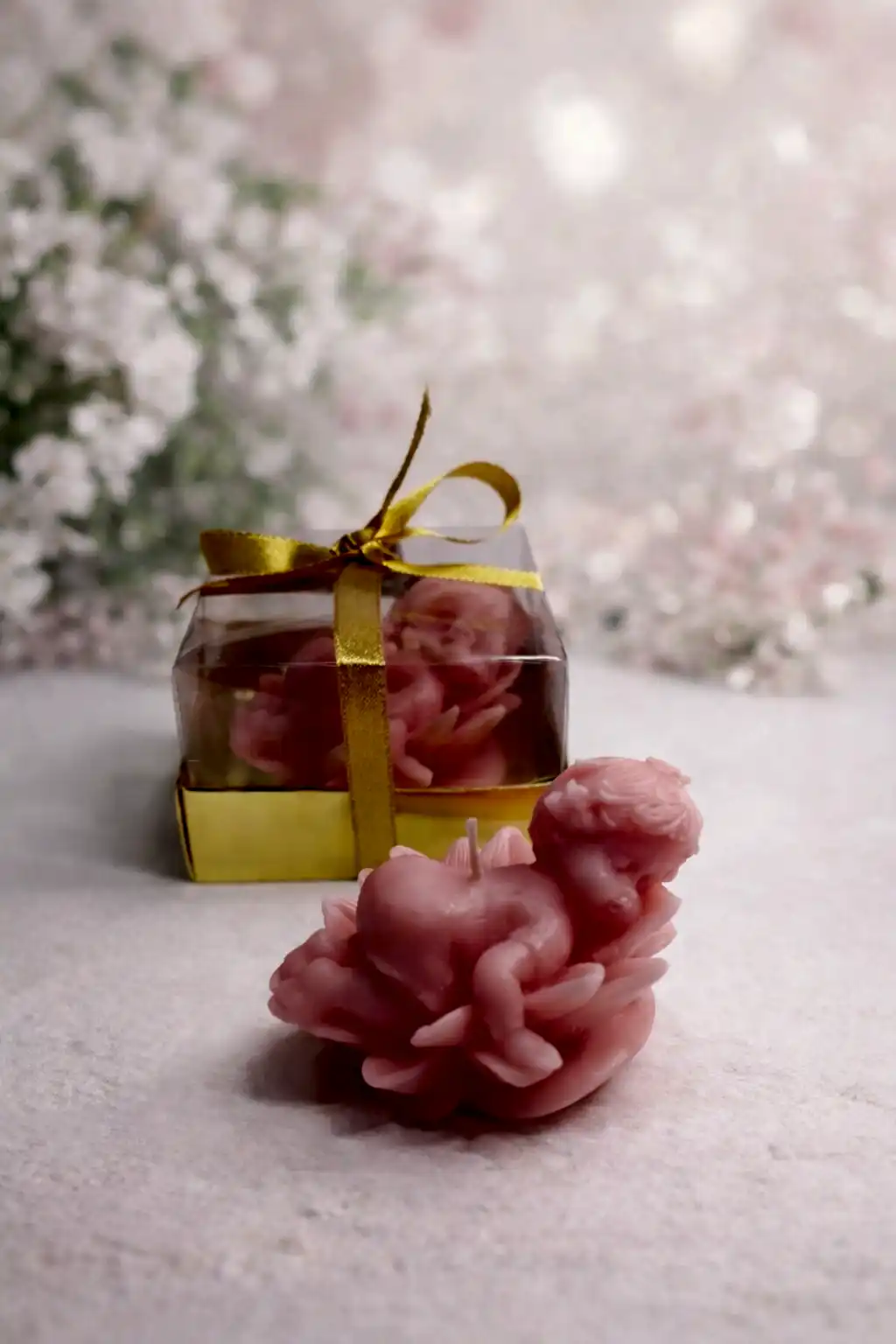 Nilüfer Bebek Dekoratif Mum 