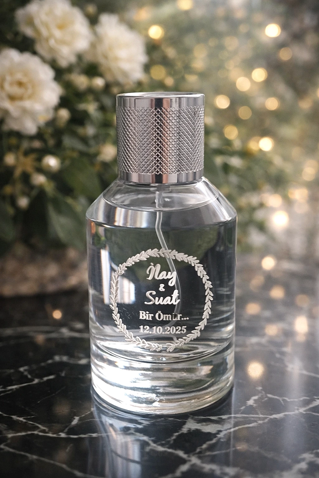 Kolonya Yuvarlak Şişe