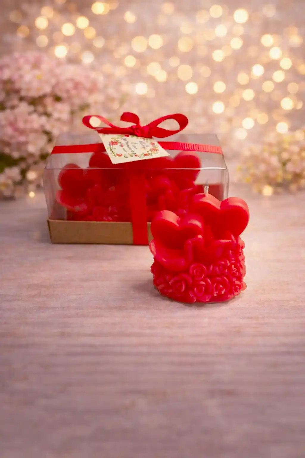 Sevgi Mum Güvercinleri İkili Set 