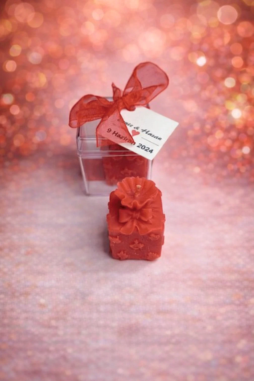 Mika Kutu Şeker Mum