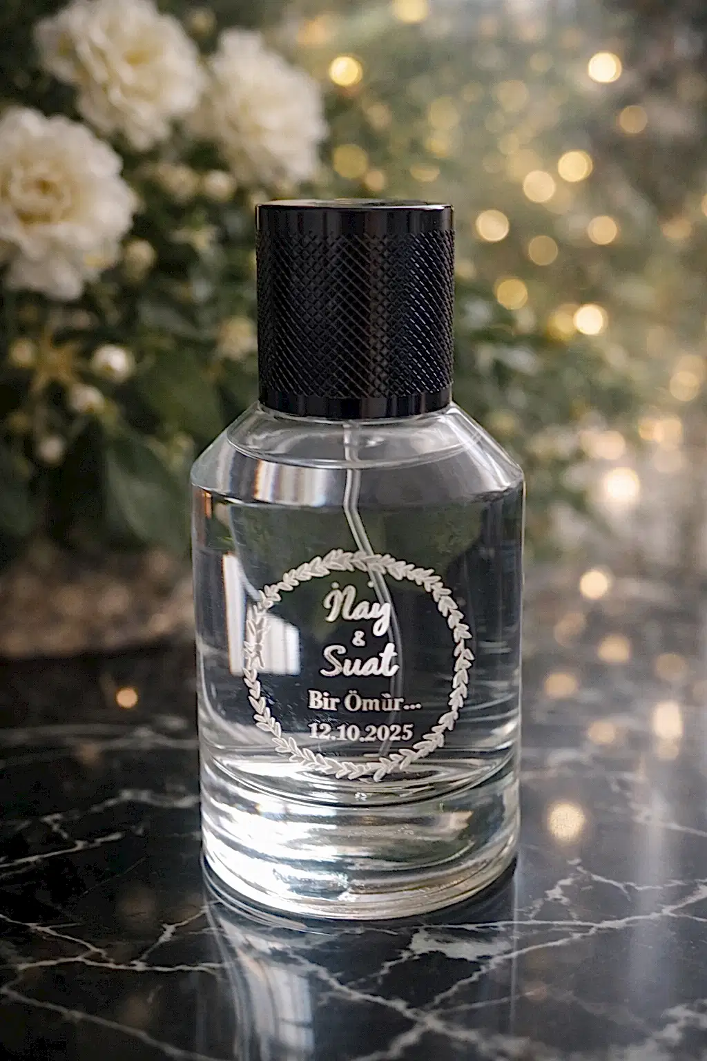 Kolonya Yuvarlak Şişe