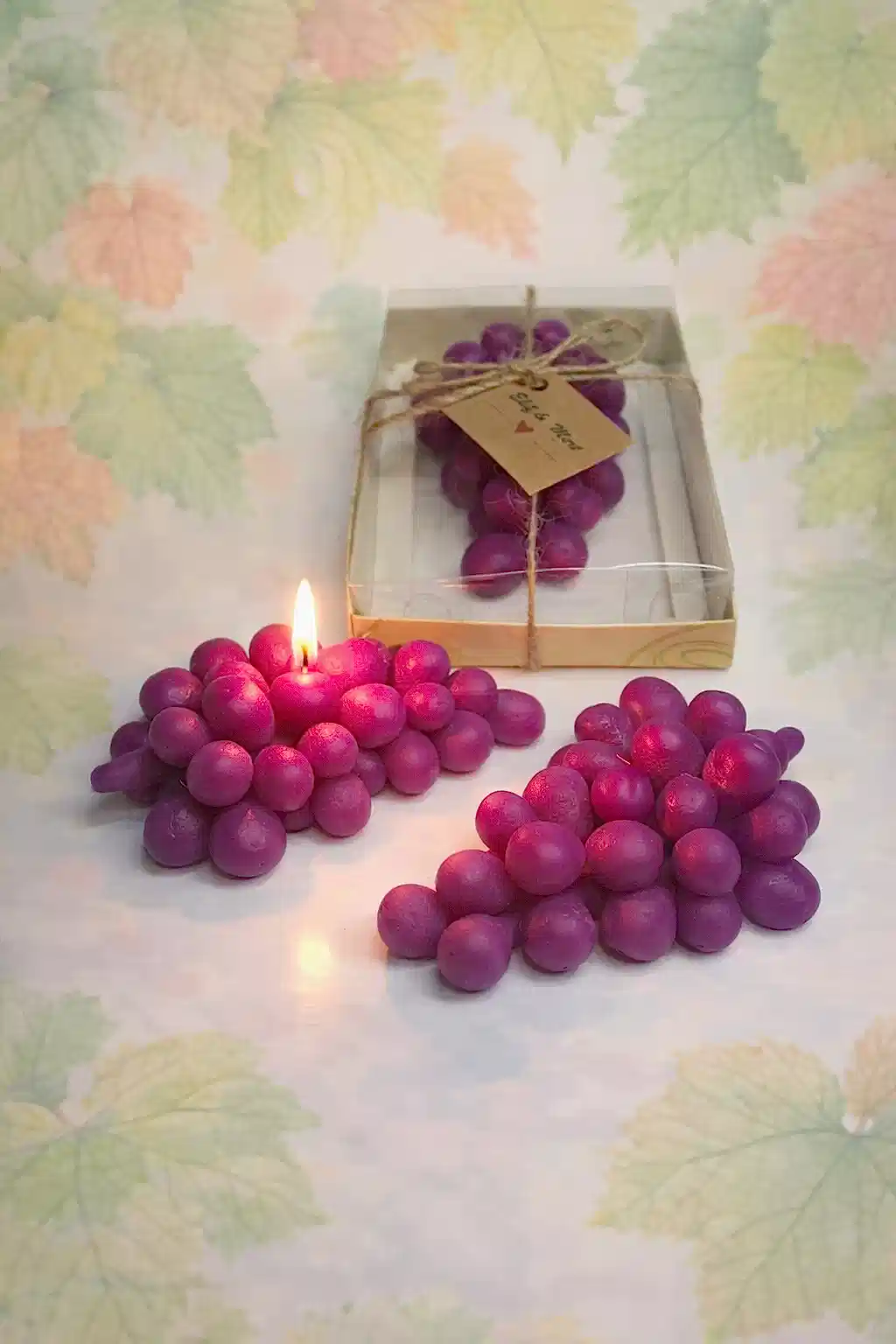 Üzüm Şeklinde Mum 