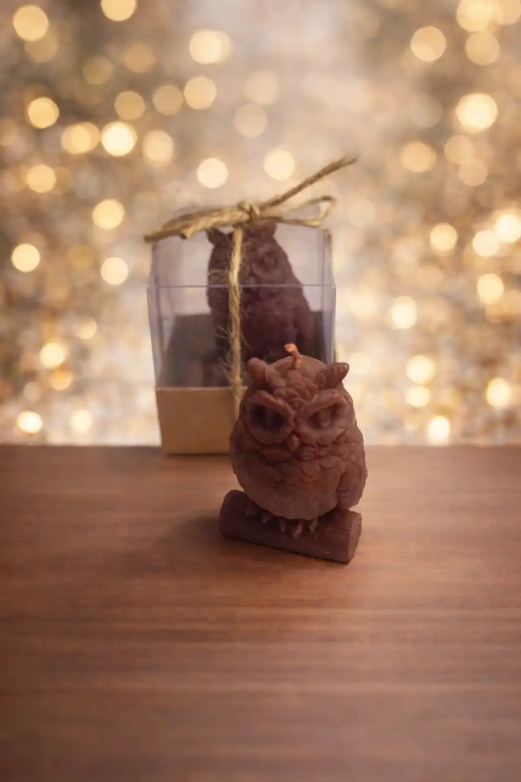 Baykuş Dekoratif Mum 