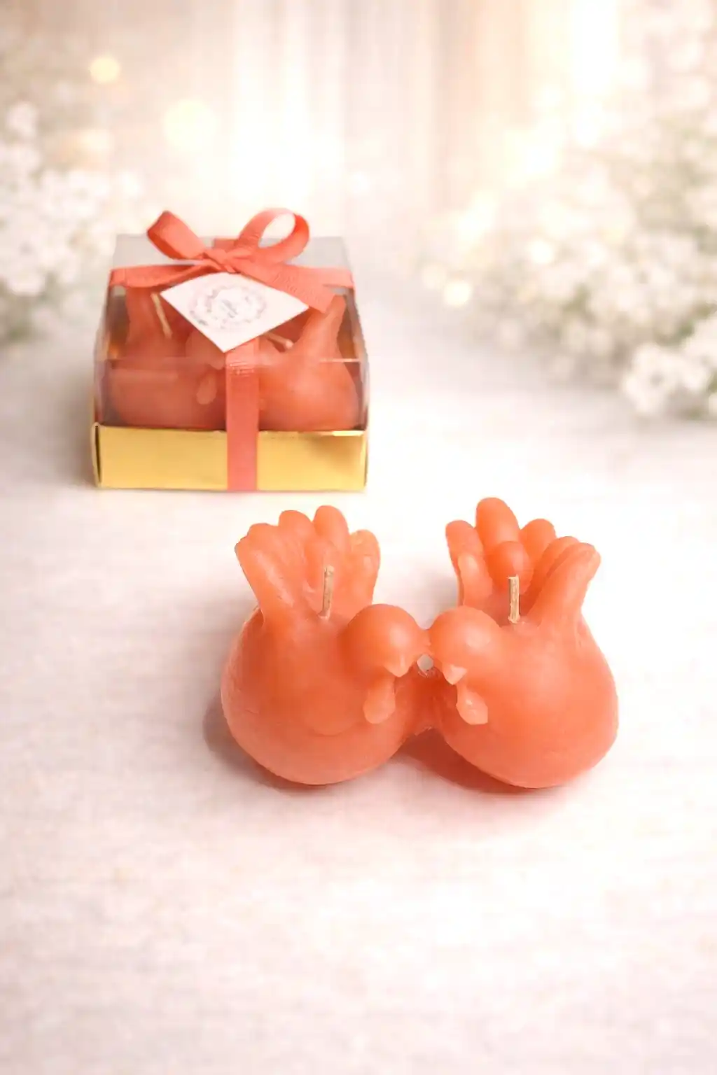 Muhabbet Kuşları Mum 