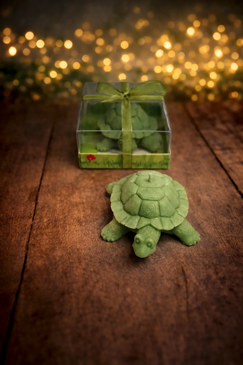 Kaplumbağa Figürlü Dekoratif Mum