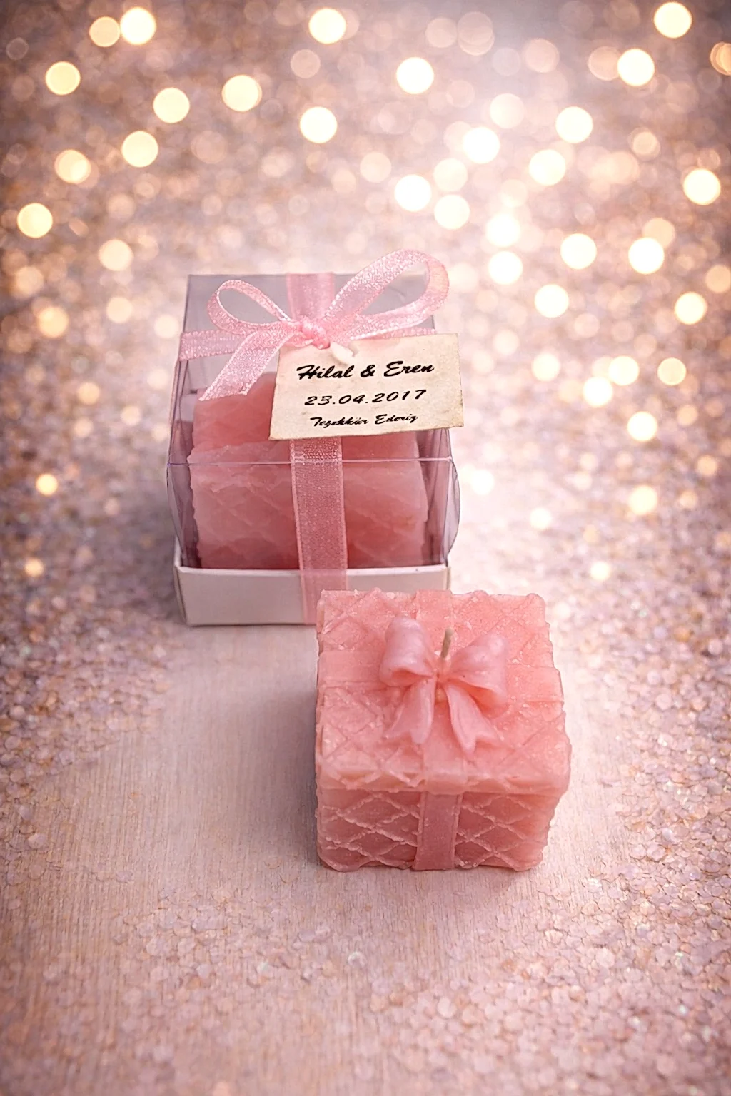 Hediye Mum Kutusu Model 2