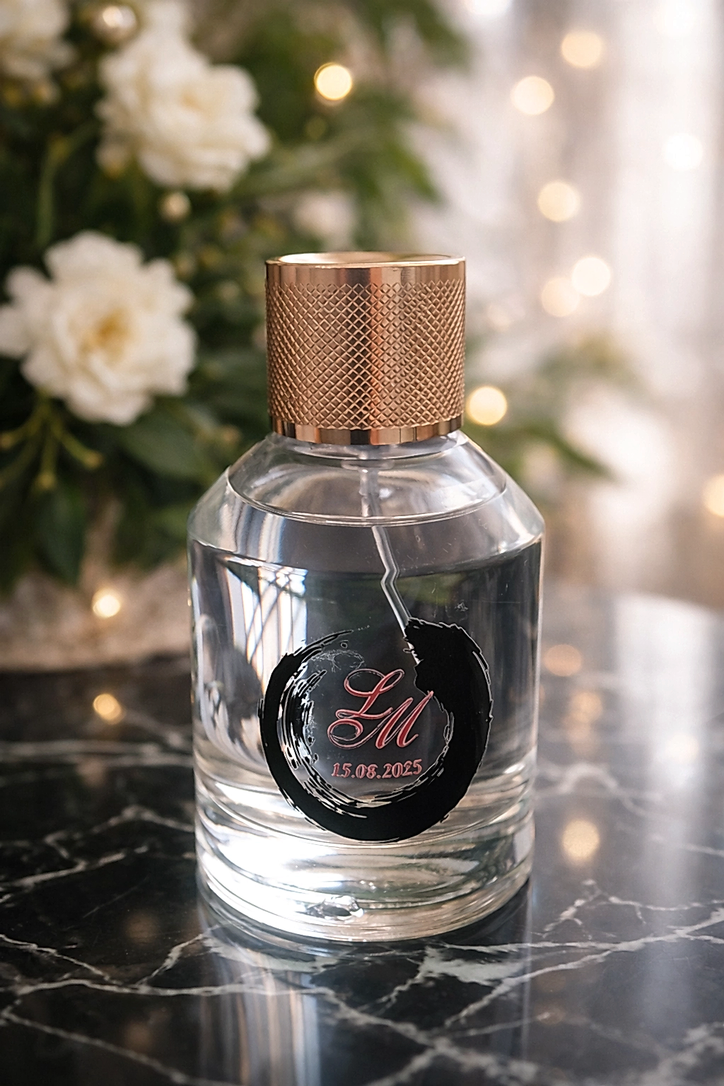 Kolonya Yuvarlak Şişe