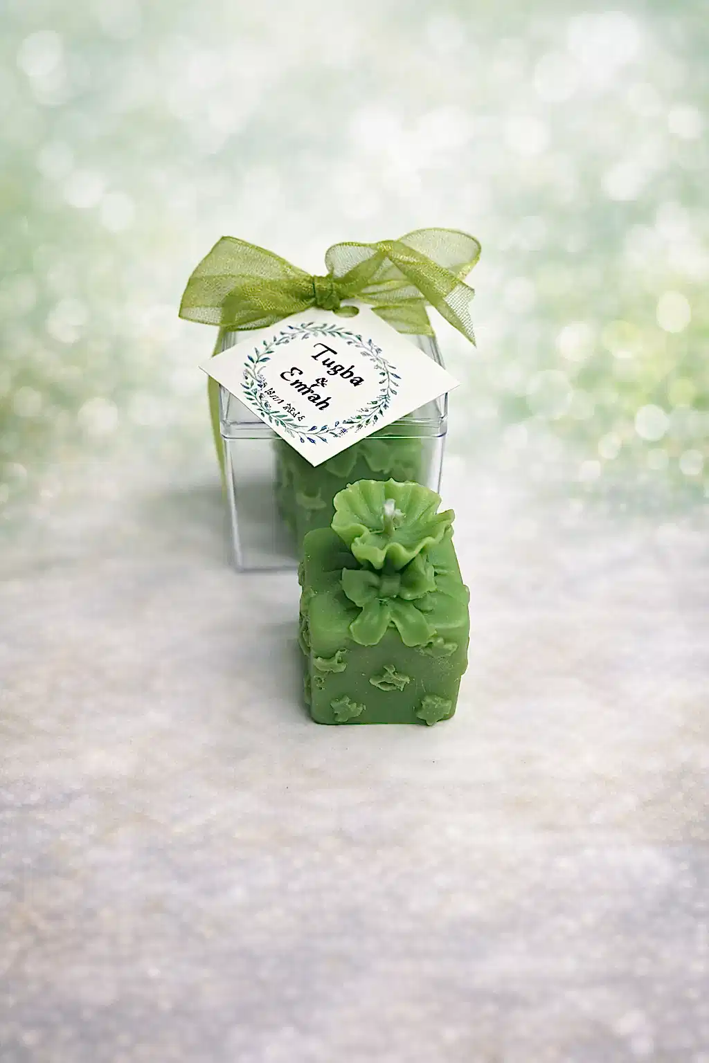 Mika Kutu Şeker Mum