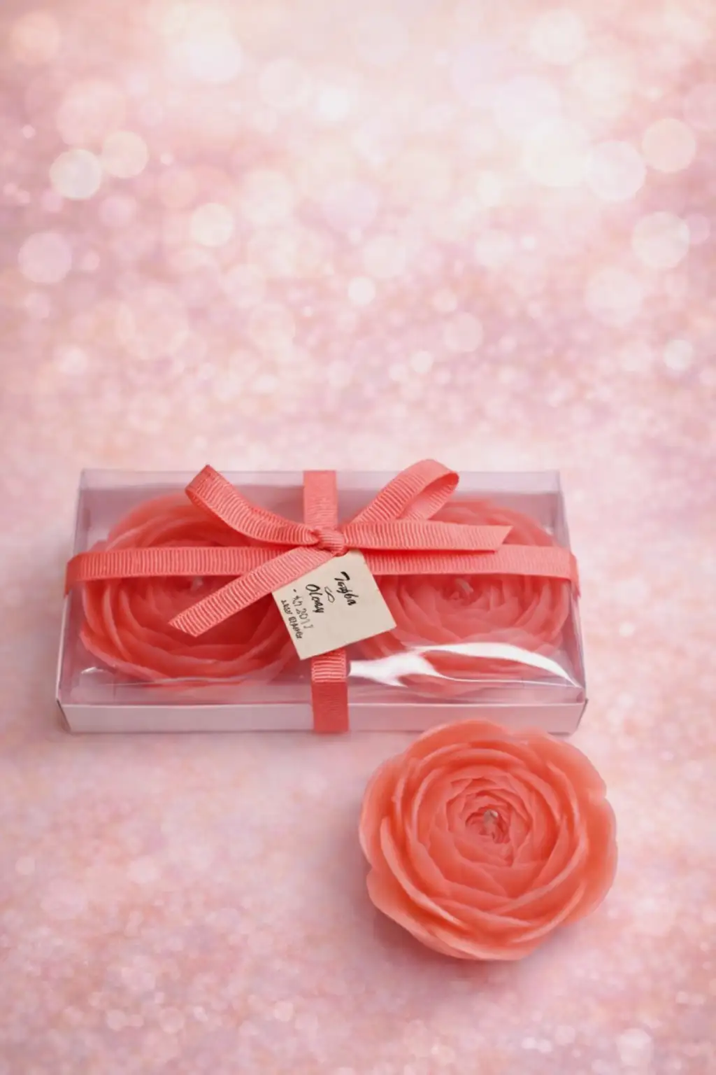 Eren Gül Mum İkili Set 