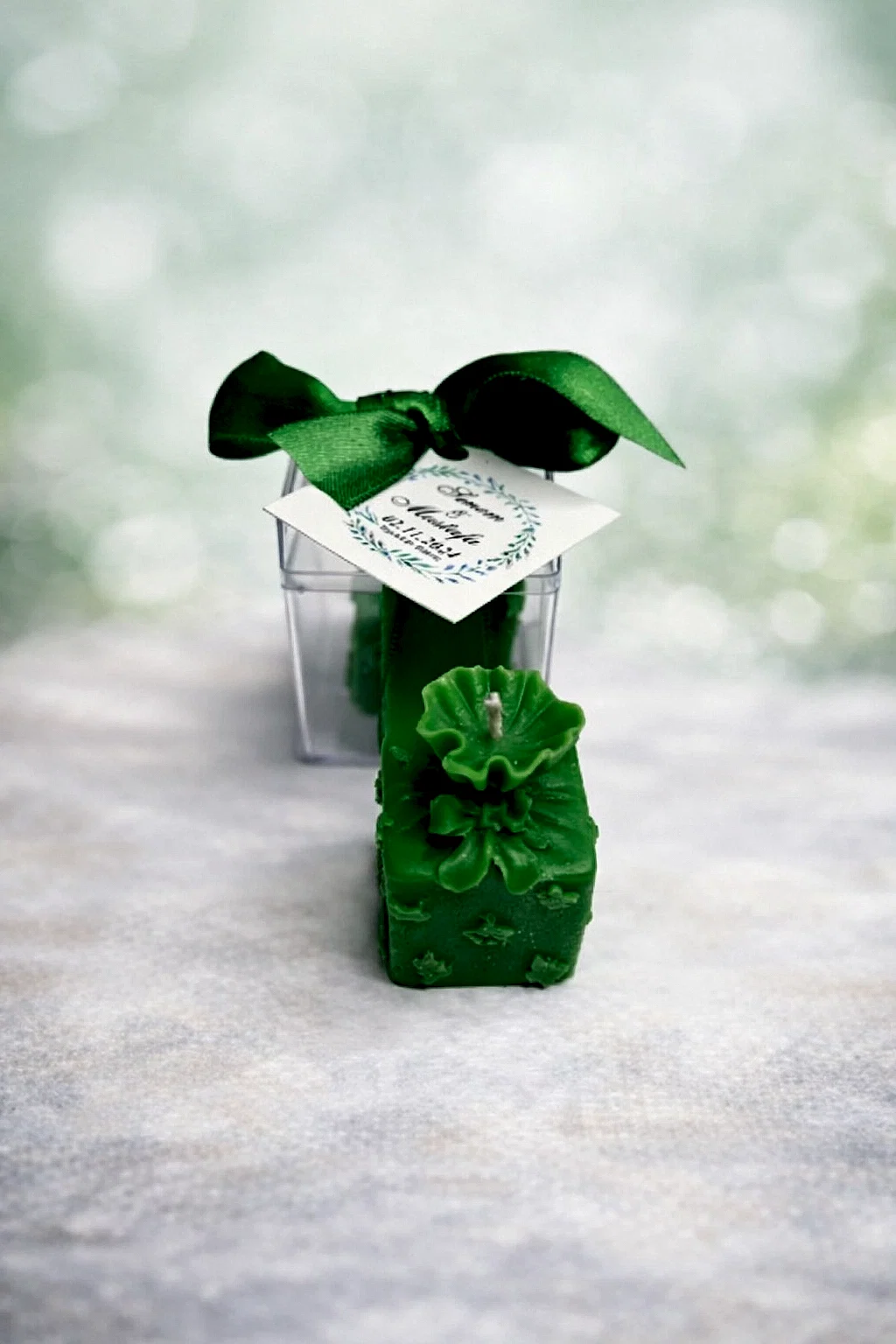 Mika Kutu Şeker Mum