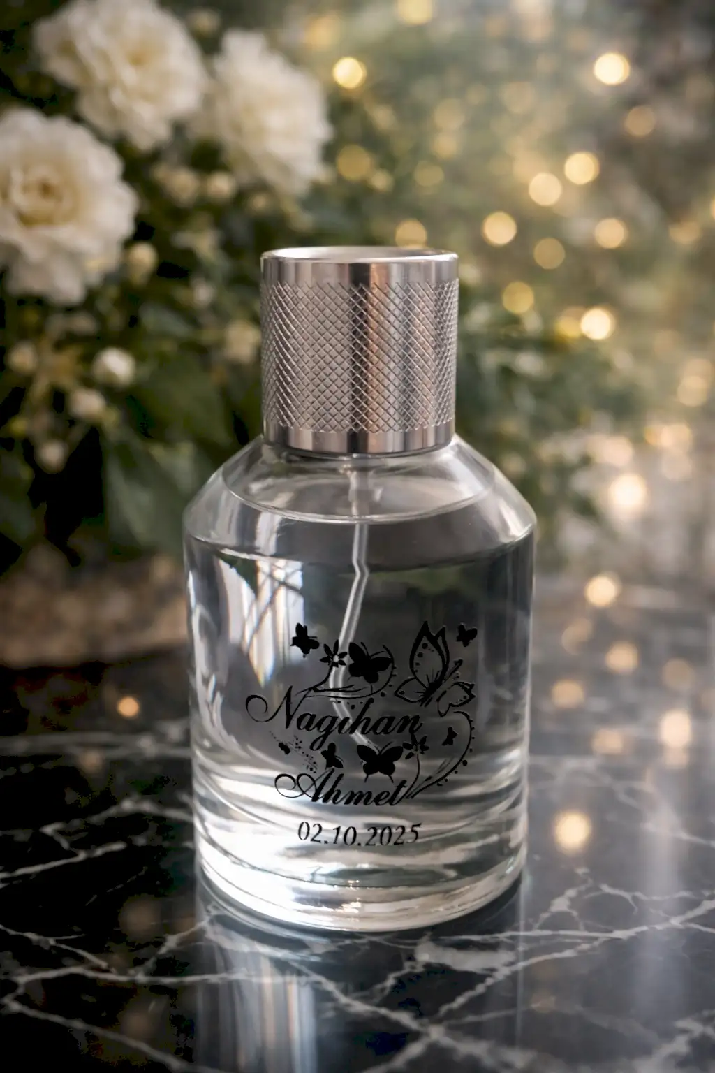 Kolonya Yuvarlak Şişe