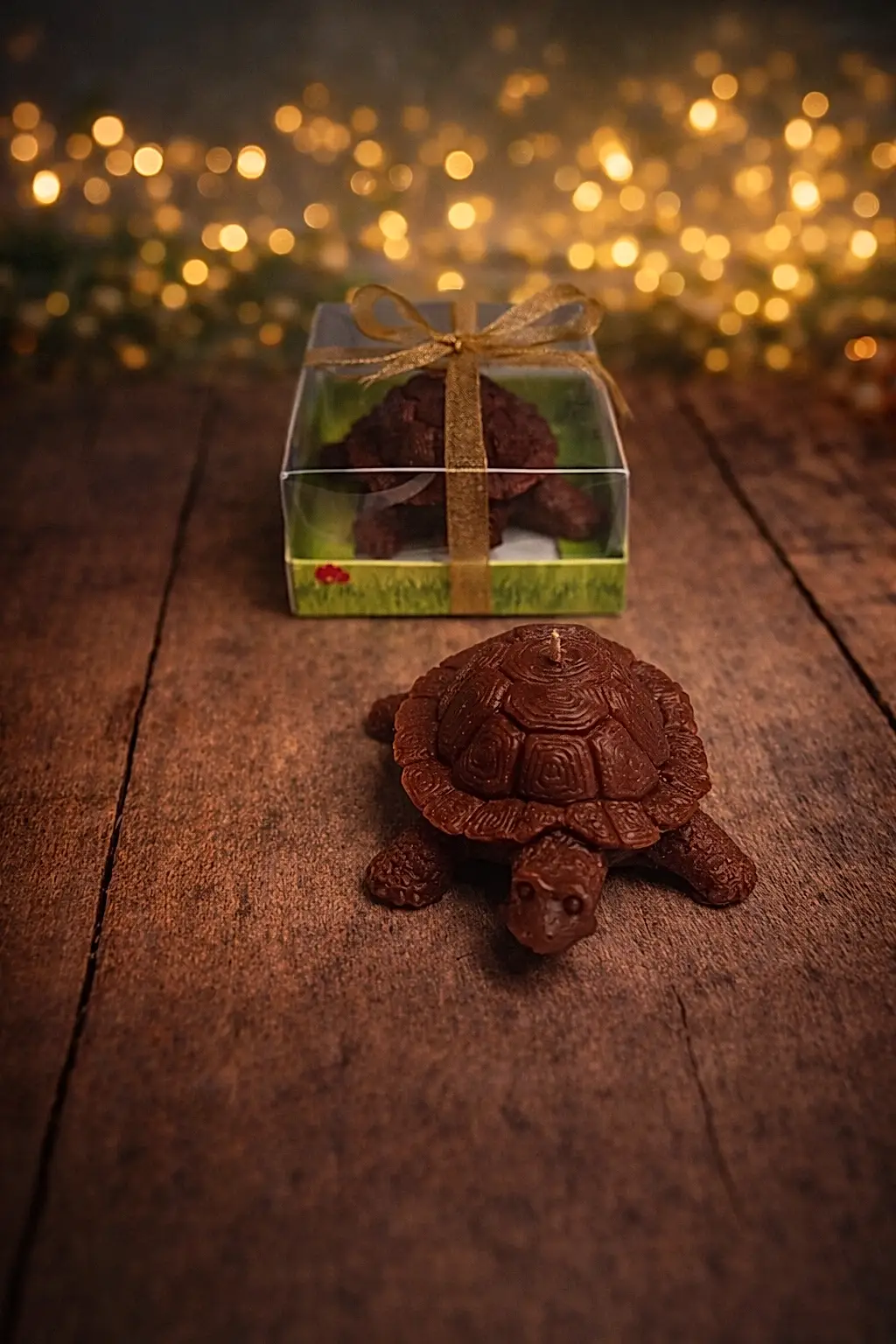 Kaplumbağa Figürlü Dekoratif Mum