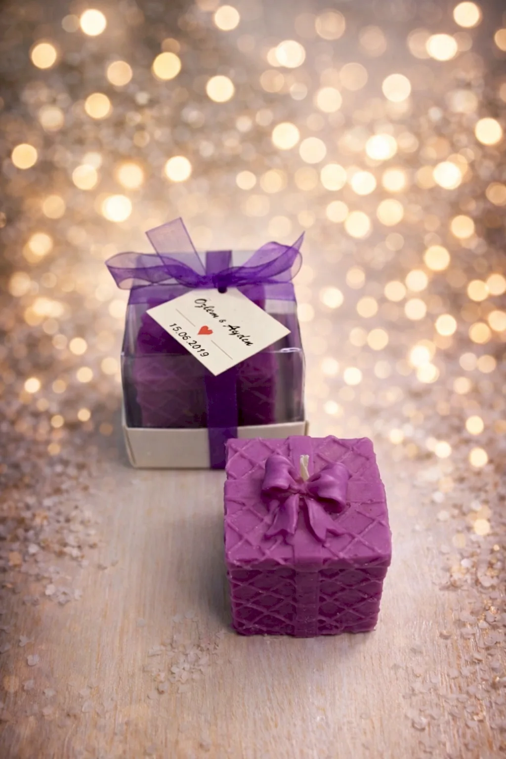 Hediye Mum Kutusu Model 2