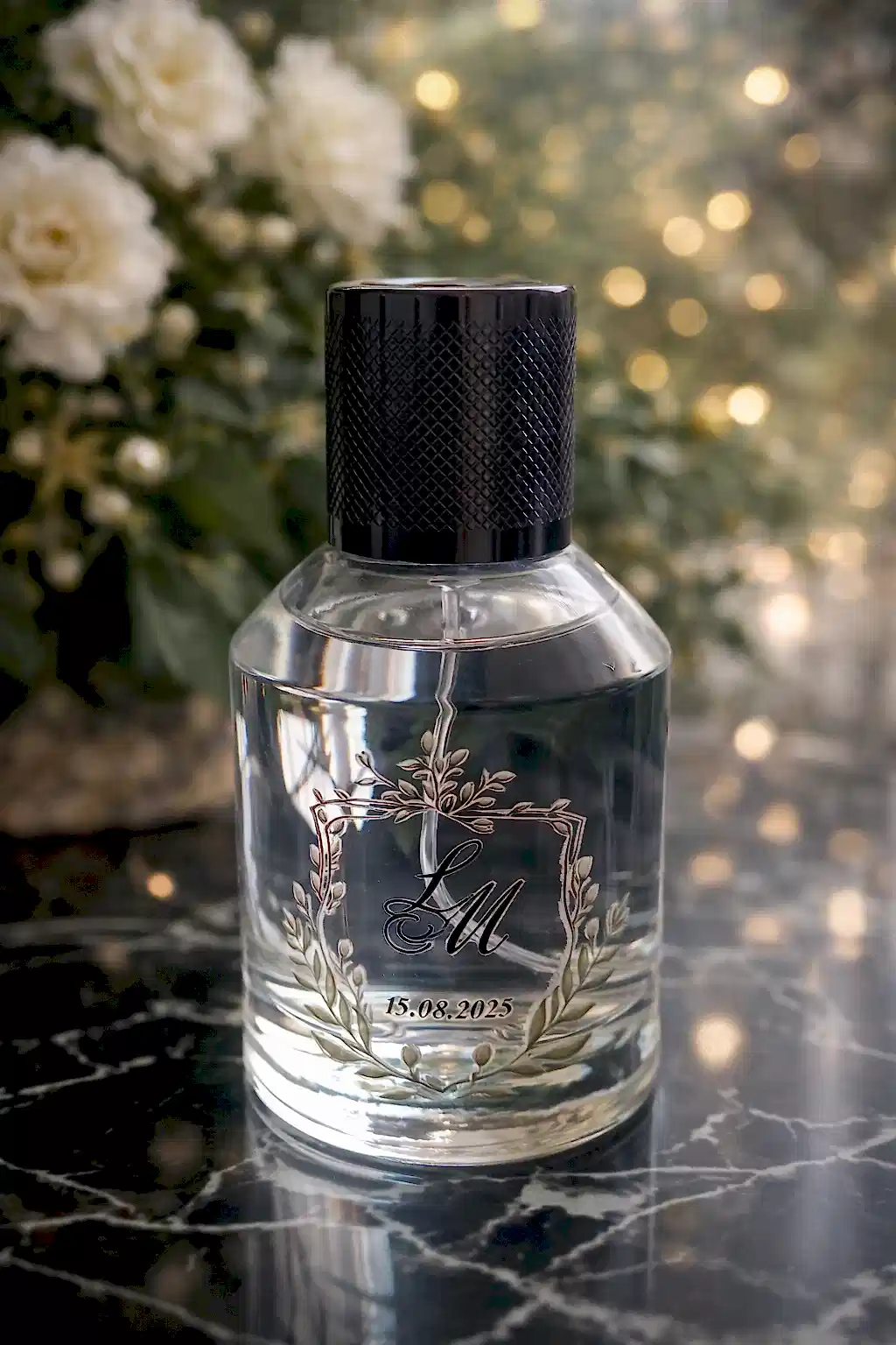 Kolonya Yuvarlak Şişe