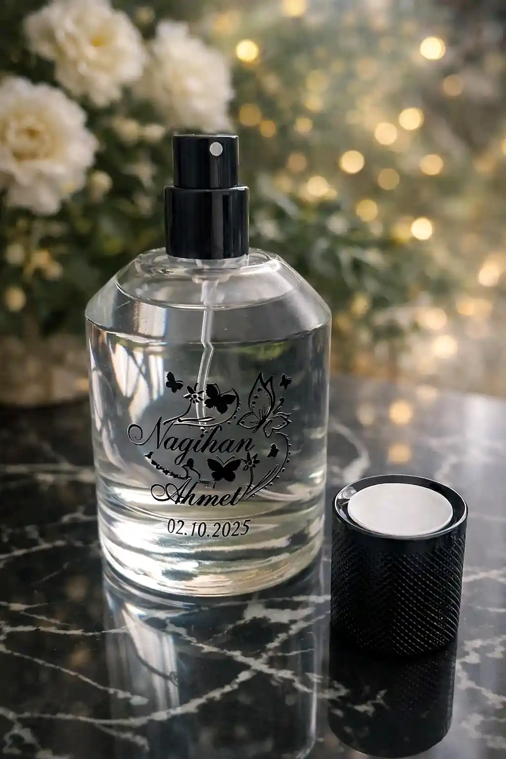 Kolonya Yuvarlak Şişe