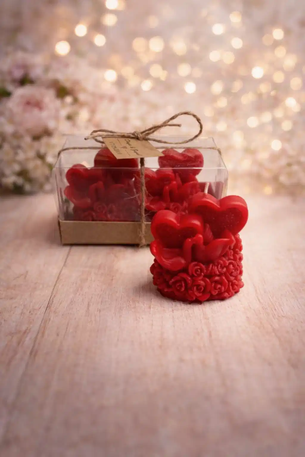 Sevgi Mum Güvercinleri İkili Set 