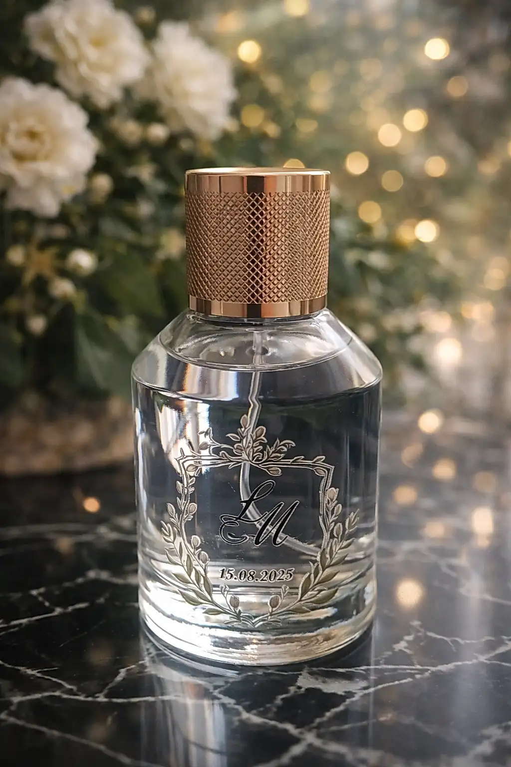 Kolonya Yuvarlak Şişe