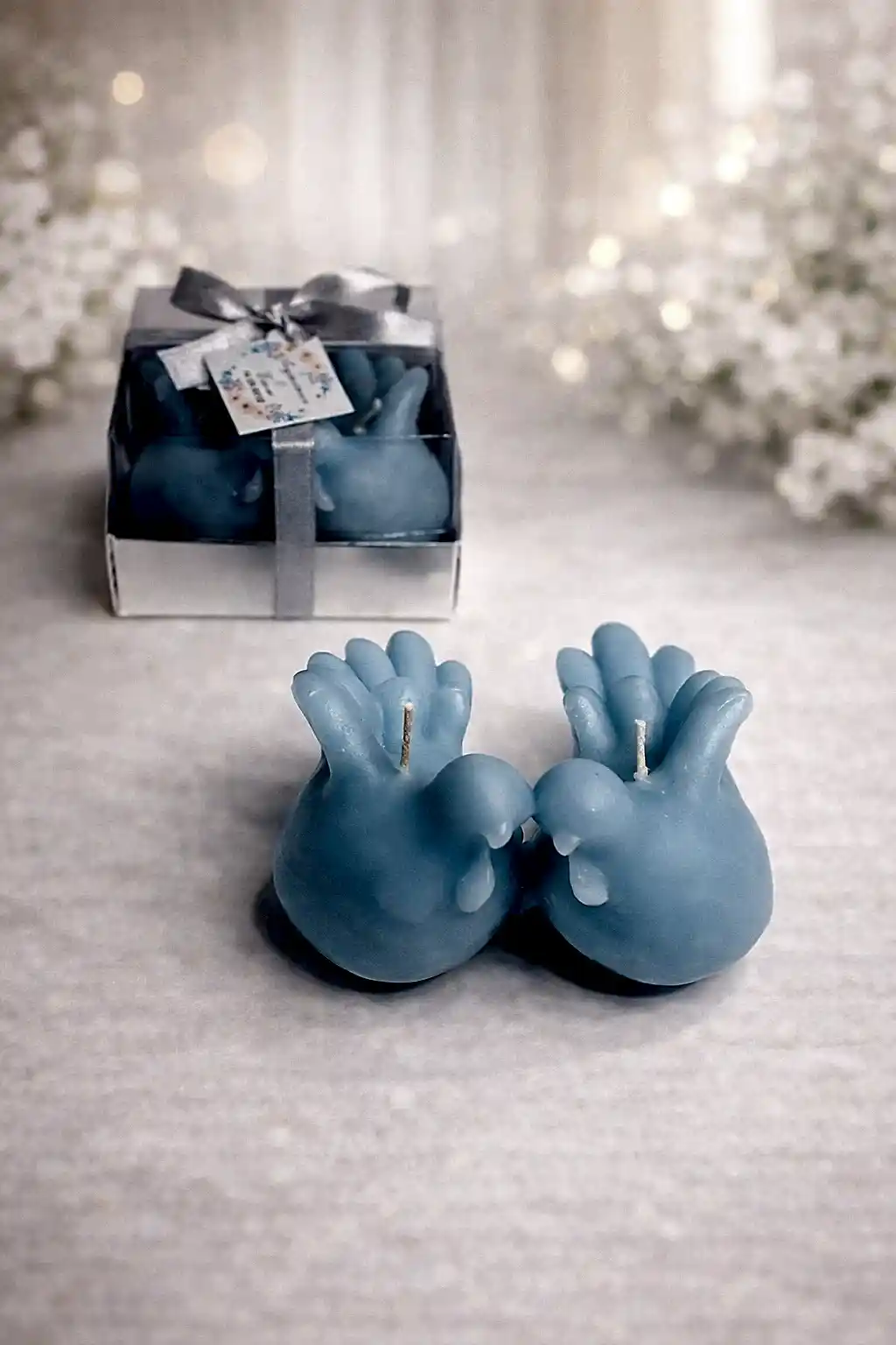 Muhabbet Kuşları Mum 