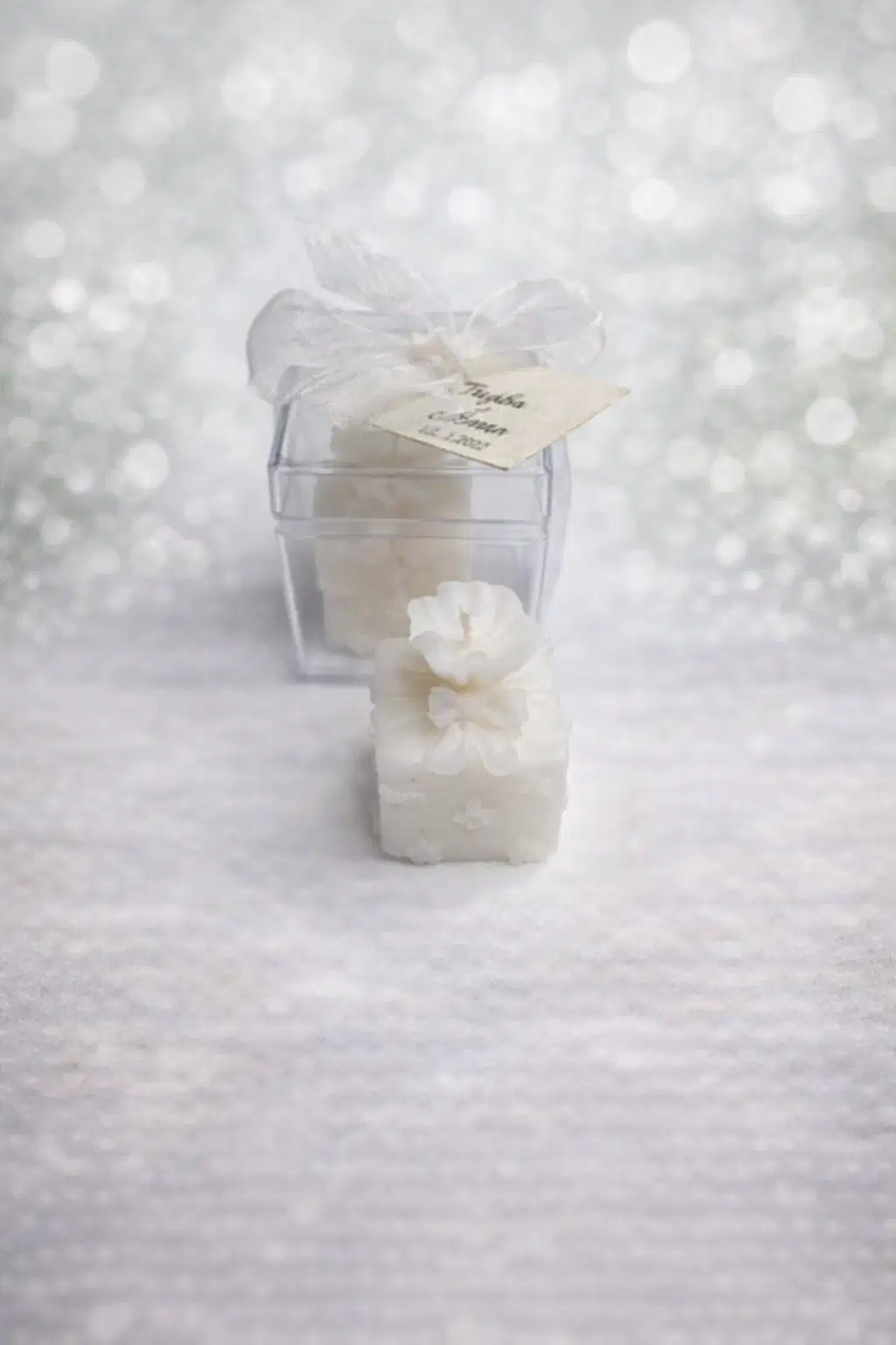 Mika Kutu Şeker Mum