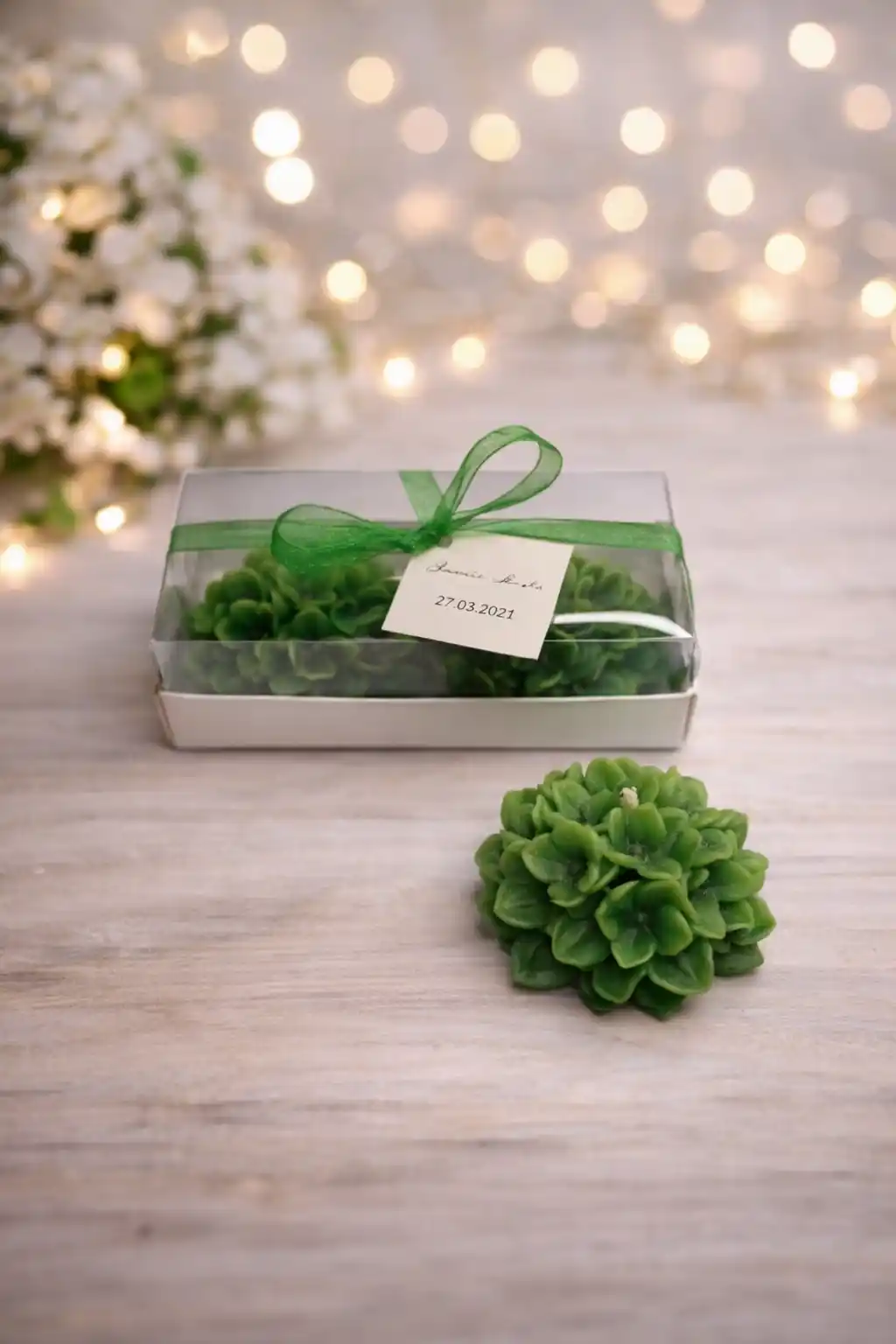 Ortanca Mum Model 1 İkili Set 