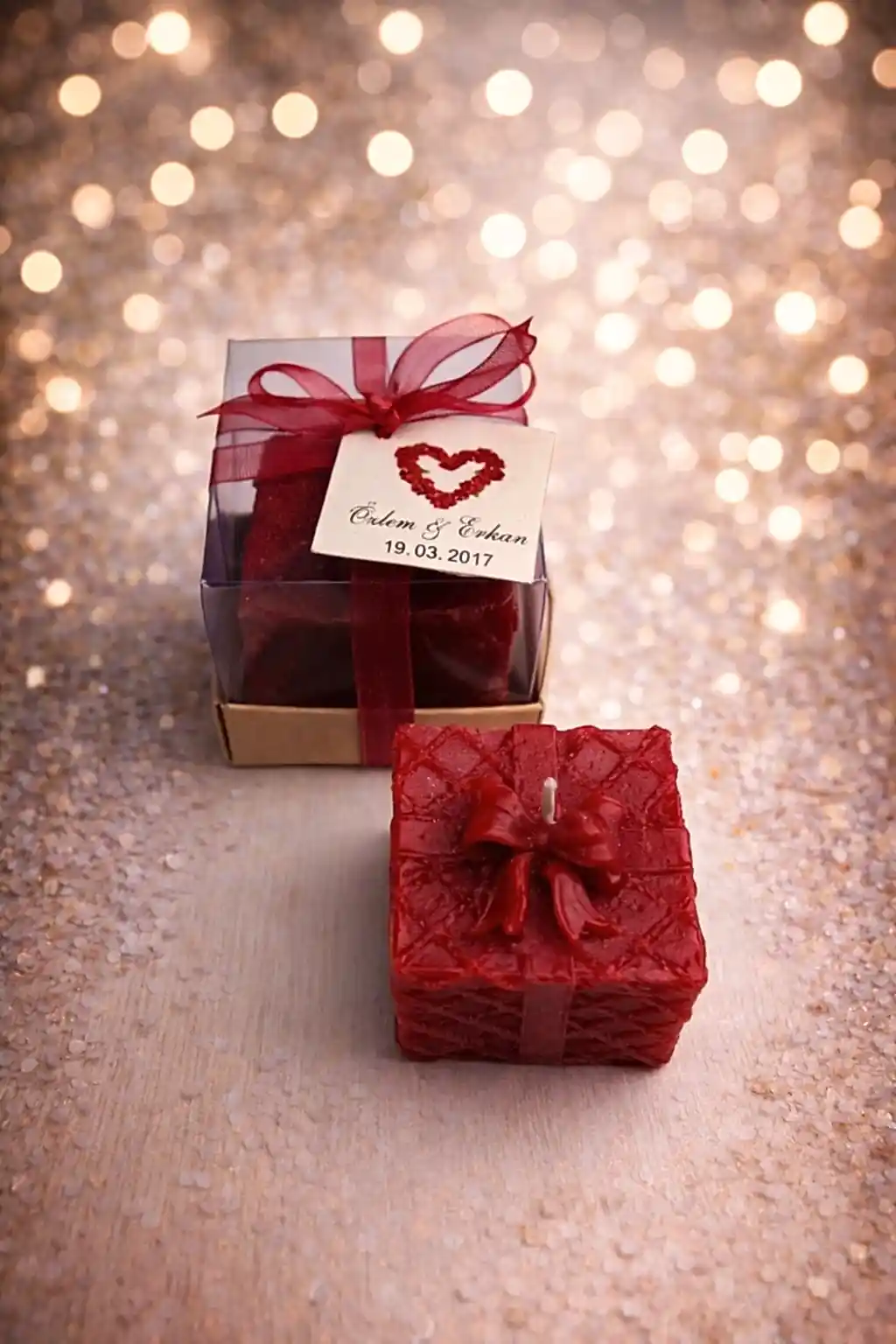 Hediye Mum Kutusu Model 2