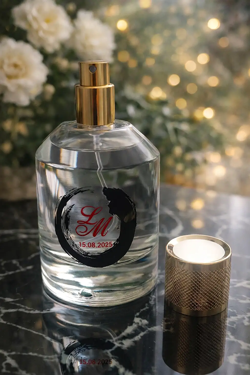 Kolonya Yuvarlak Şişe