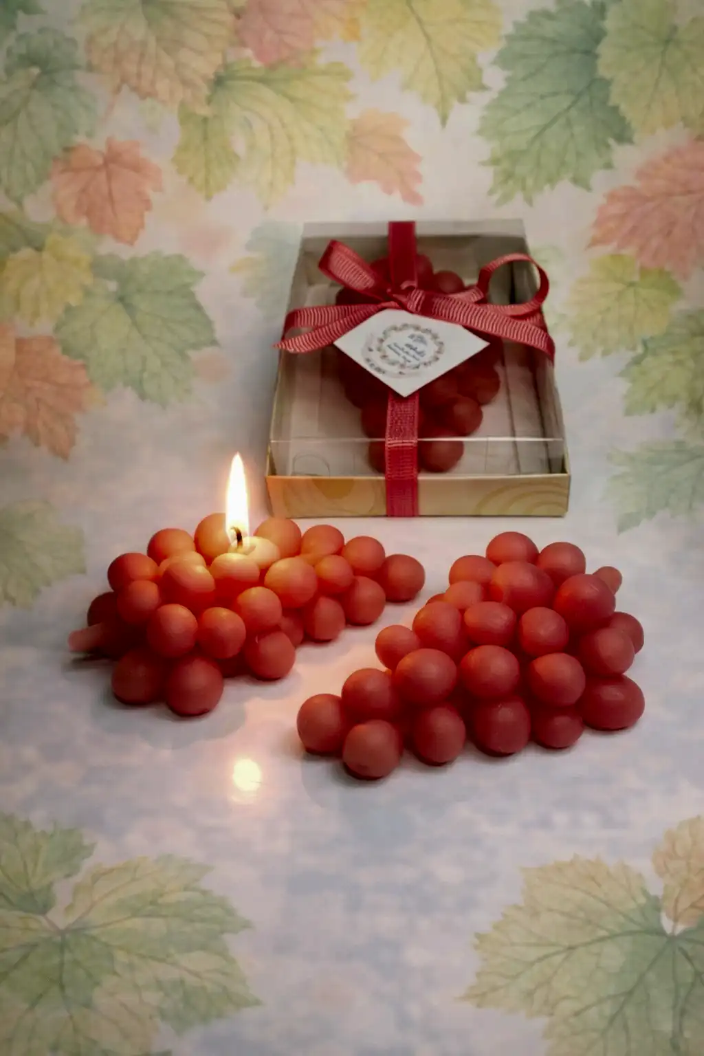 Üzüm Şeklinde Mum 
