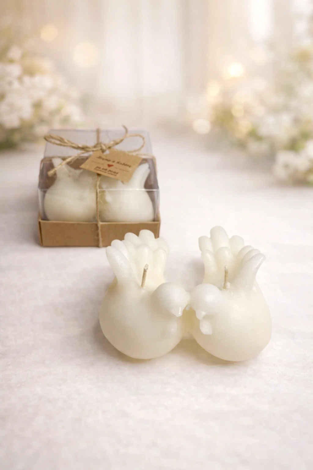 Muhabbet Kuşları Mum 