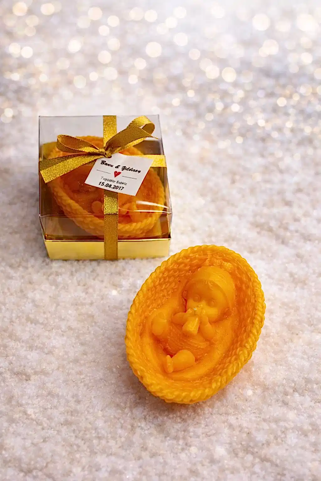 Bebek Temalı Dekoratif Mum 