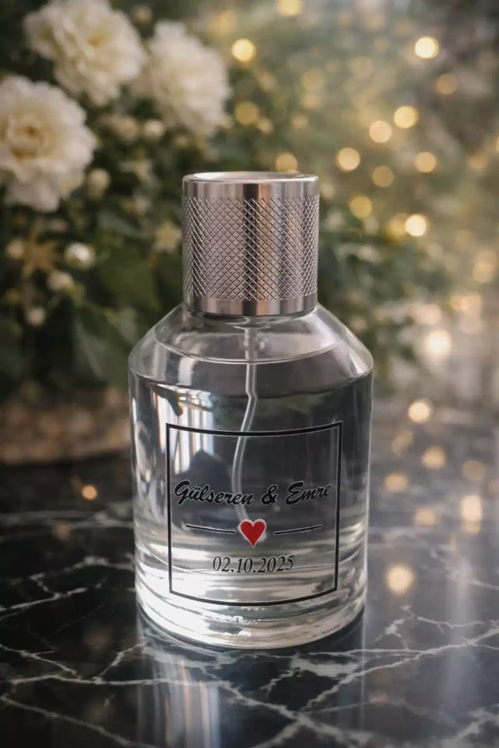 Kolonya Yuvarlak Şişe