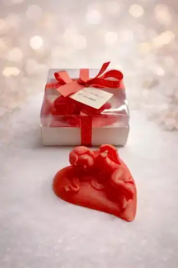 Uyuyan Melek Dekoratif Mum | Baby Shower Hediyelik