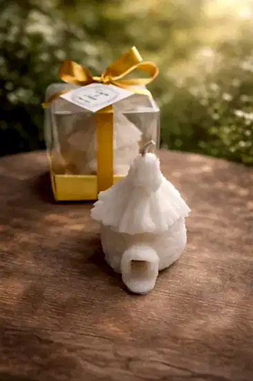 Hobbit Evi Dekoratif Mum | Özel Tasarım Hediyelik