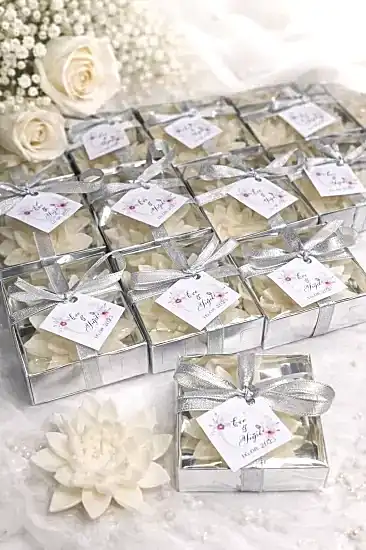 Nilüfer Mum Model 1 | Kalıcı Nikah Hediyesi