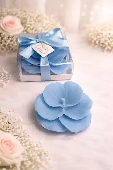 Orkide Büyük Boy Mum | Nikah Şekeri Hediyesi