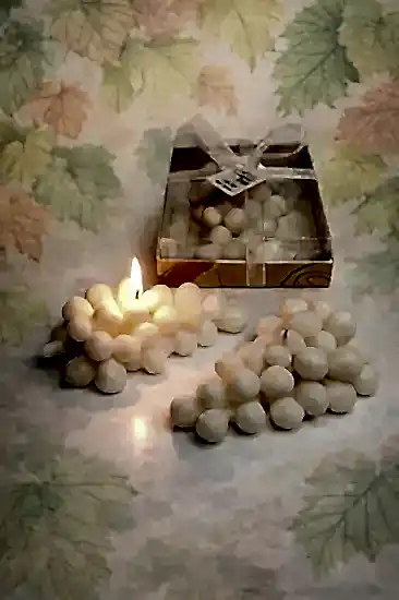 Üzüm Şeklinde Mum | Dekoratif Mum 