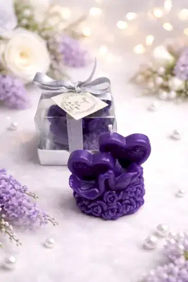 Sevgi Mum Güvercinleri | Nişan Düğün Hediyeliği