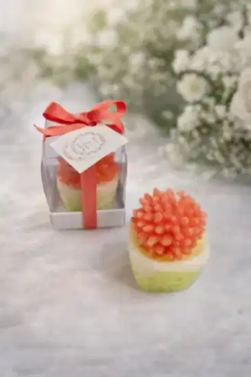 Sukulent Mum Model 2 | Nikah, Nişan ve Kına Mumu