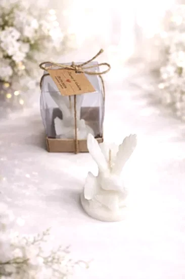 Güvercin Mum | Nikah, Nişan ve Dekoratif Mum