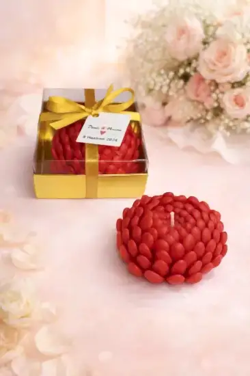 Sukulent Mum Model 16 | Nikah, Nişan Mumu