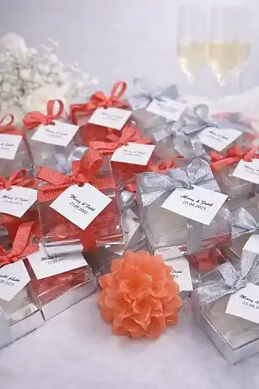 Ortanca Model 1 Mum Nikah Şekeri | Nikah Hediyesi