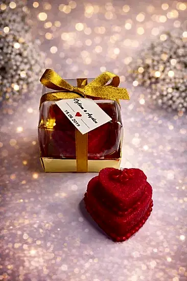 Düğün Mum Pastası | Şık Nişan Düğün Hediyeliği