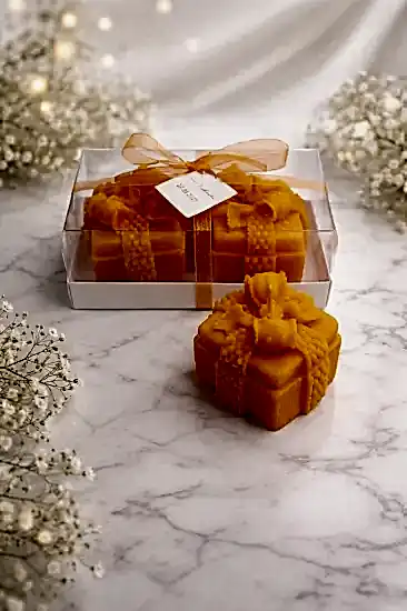 Hediye Mum Kutusu Model 1 İkili Set | Mum Hediyesi