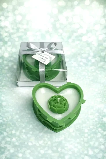 Kutu Şakayık Mum | Nikah Şekeri ve Dekoratif Mum