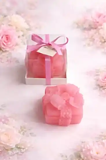 Hediye Mum Kutusu Model 1 | Nişan Düğün Hediyeliği