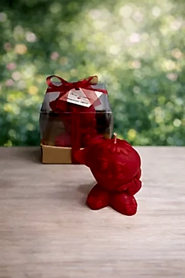 Çilek Mum | Nikah, Bebek Hediyesi ve Dekoratif Mum