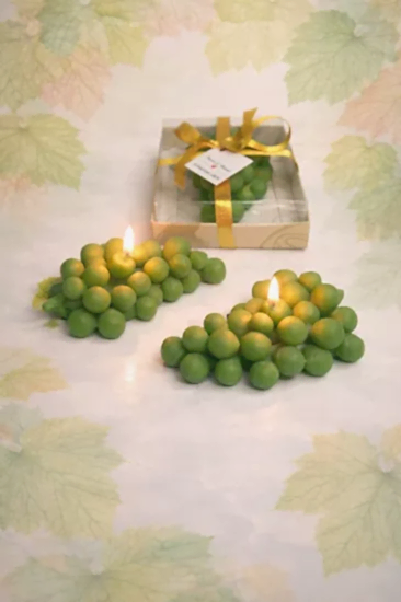 Üzüm Şeklinde Mum | Dekoratif Mum 