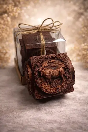 Boğa Burcu Dekoratif Mum | Şık Doğum Günü Hediyesi