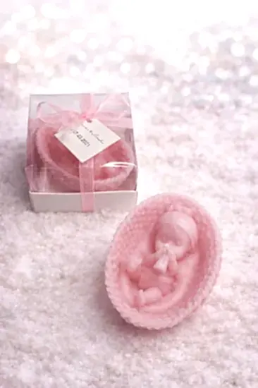 Bebek Temalı Dekoratif Mum | Baby Shower & Bebek